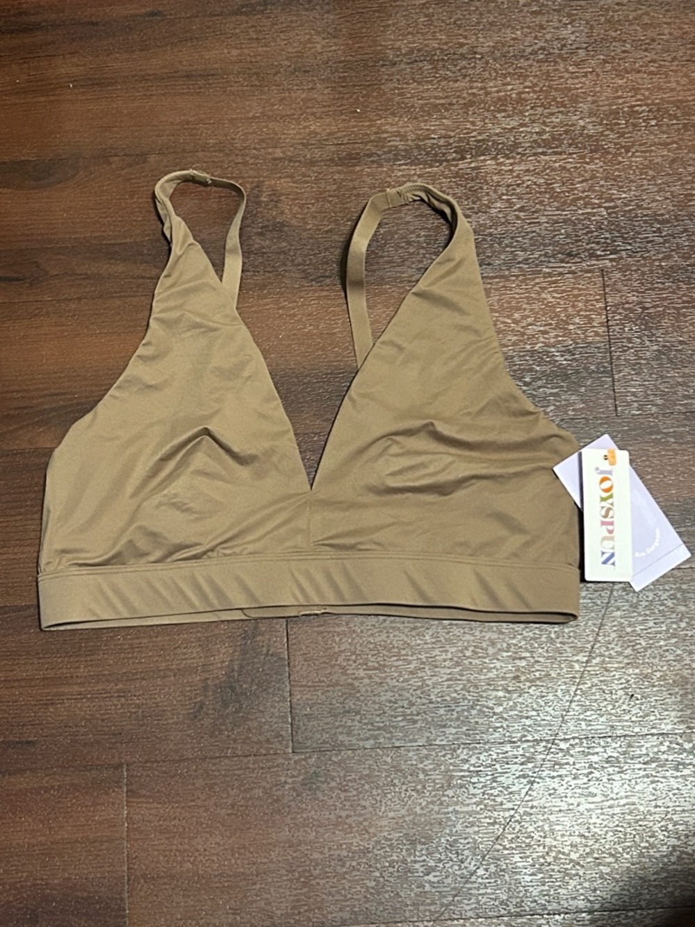 NWT Joyspun Plunge Bralette M